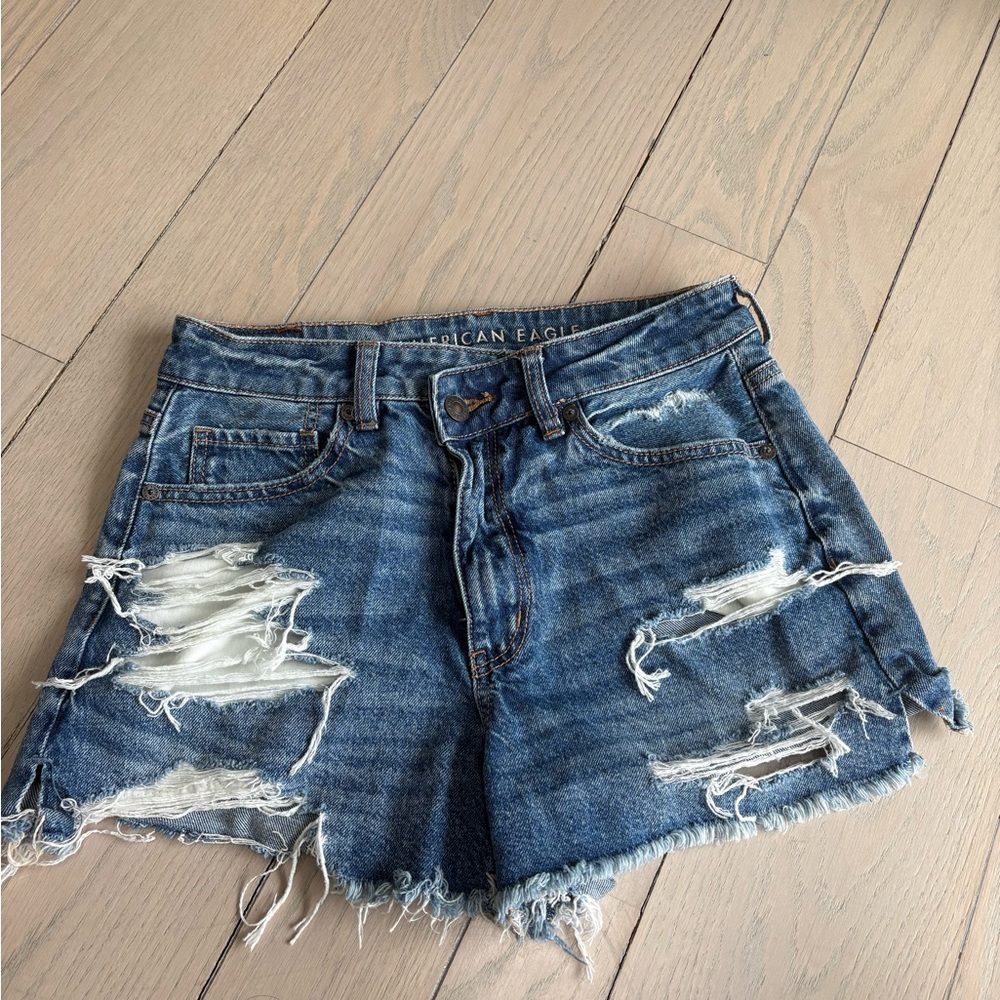 American eagle jean shorts